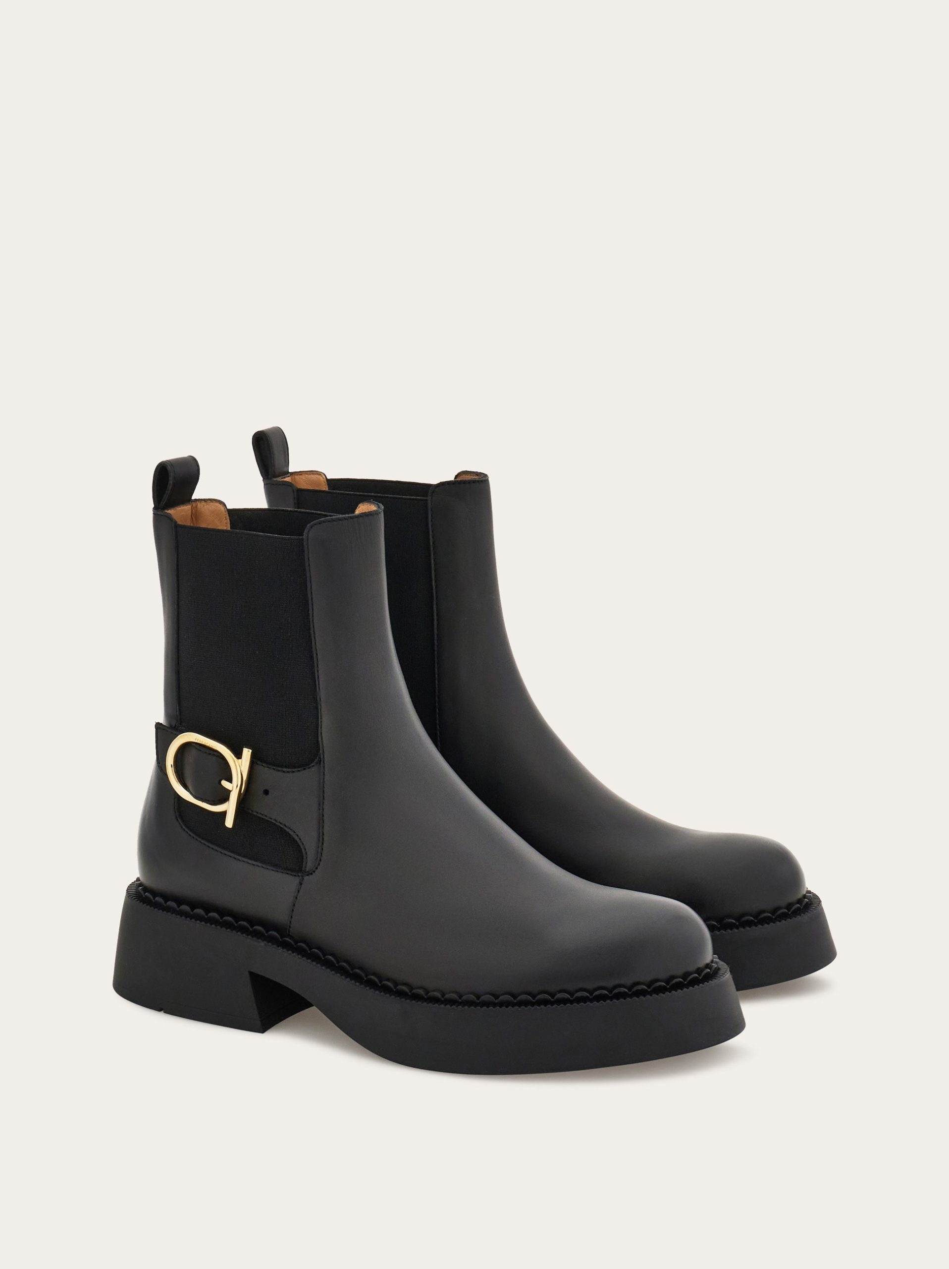 Ferragamo Gancini buckle Chelsea boot - Image 6